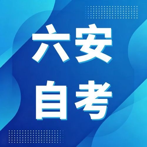 2026年下半年六安自考报名点在哪里